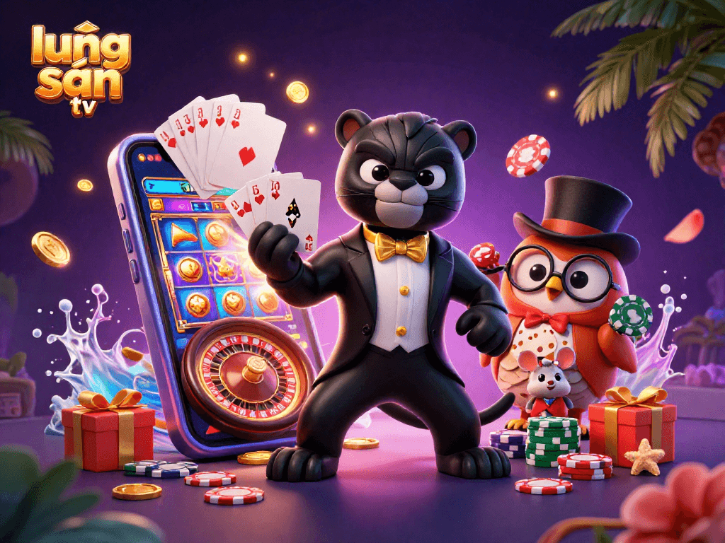 Experience thrilling gambling action with lương sơn tv featuring vibrant characters and dynamic game elements.