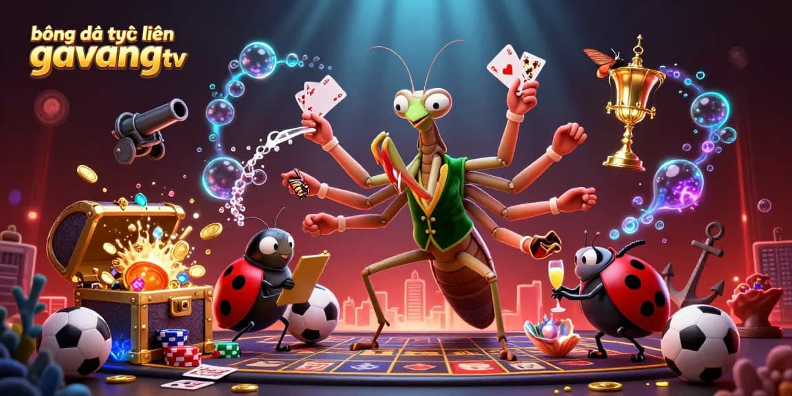 Experience vibrant action in bóng đá trực tuyến gavangtv with dynamic characters and stunning casino elements.