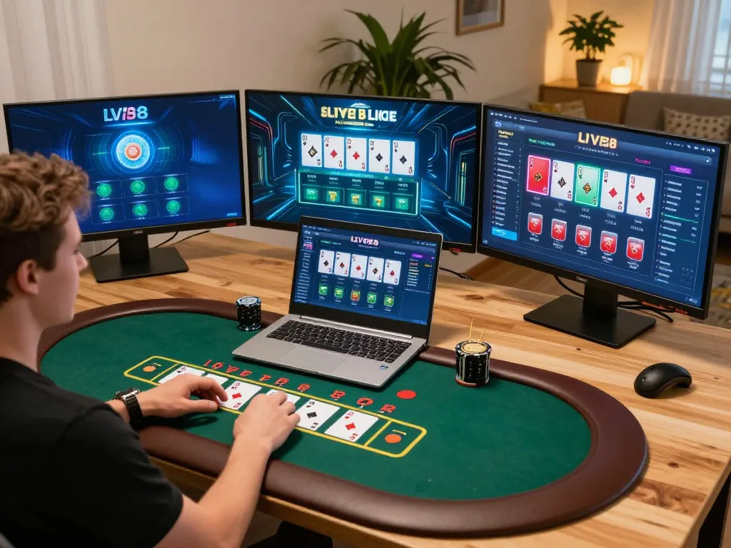 Engaging in LV88's live dealer blackjack for immersive online gaming experience