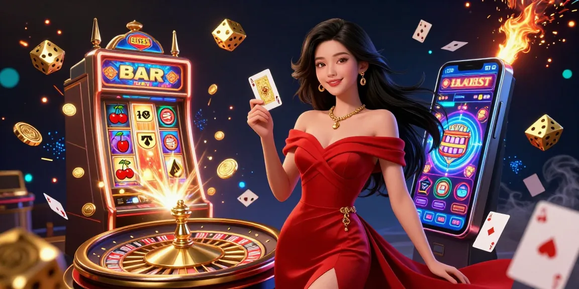 Experience the vibrant gaming world of BL 555 with stunning casino visuals and exciting gameplay.