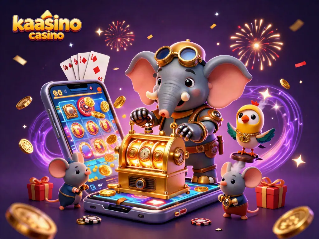 Engage with the interactive excitement of kaasino casino featuring steampunk characters and dynamic slot games.