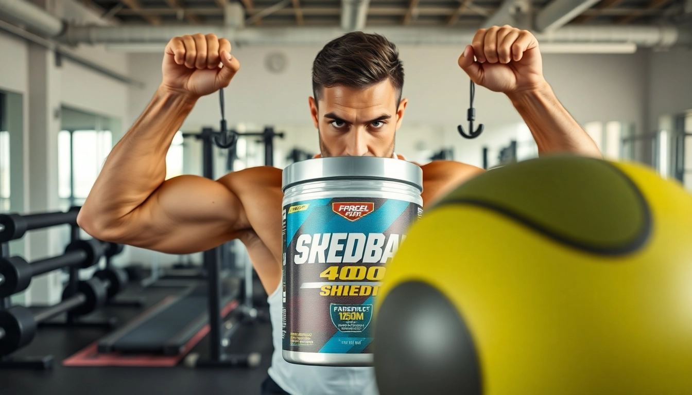 Shredbal 400 Shred Long Compound helpt atleten tijdens krachttraining effectief af te slanken