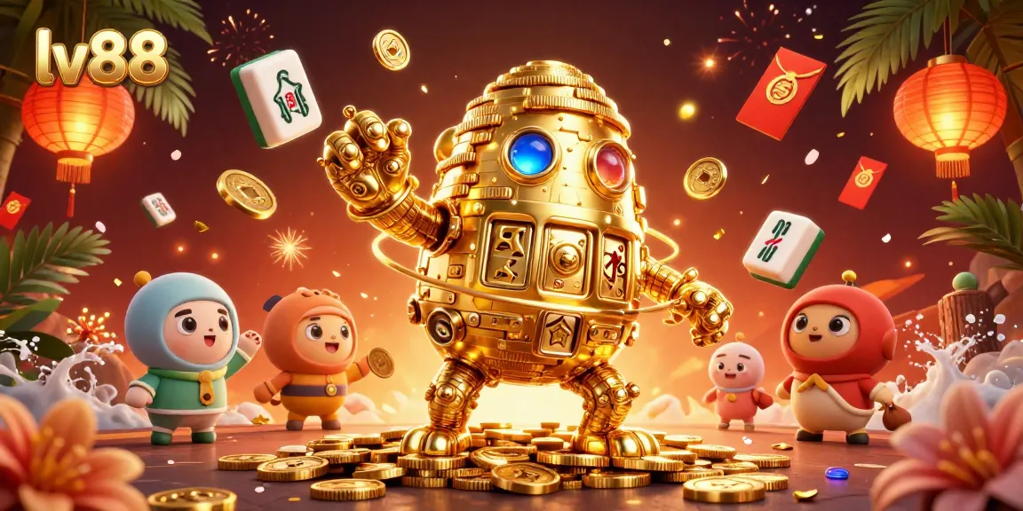 Experience thrilling gaming at lv88 with vibrant symbols and captivating casino atmosphere.